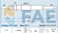 74191 - glow plug GN019 0100226375  0 250 202 129  0250202129  RENAULT 7700100635