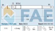 74204 - glow plug GN033 0100226417  0 250 202 043 0250202043  OPEL 1214033  1214305  GM 9196669 93178225 97464737