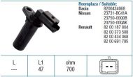 19148 /79251/  sensor DACIA DUSTER LOGAN SANDERO NISSAN KUBISTAR  MICRA 8200187804